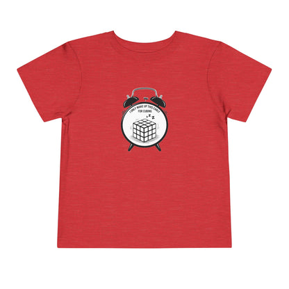Wake Up  - Rubik's Cube Art Toddler Short Sleeve T-Shirt