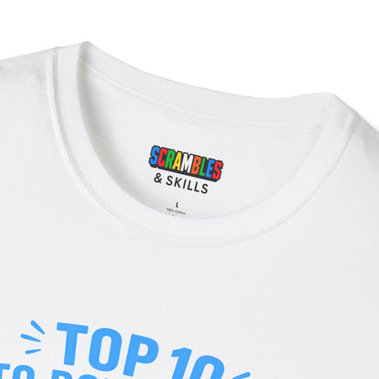 Top 10 to Bottle Flip  Unisex Graphic Softstyle T-Shirt
