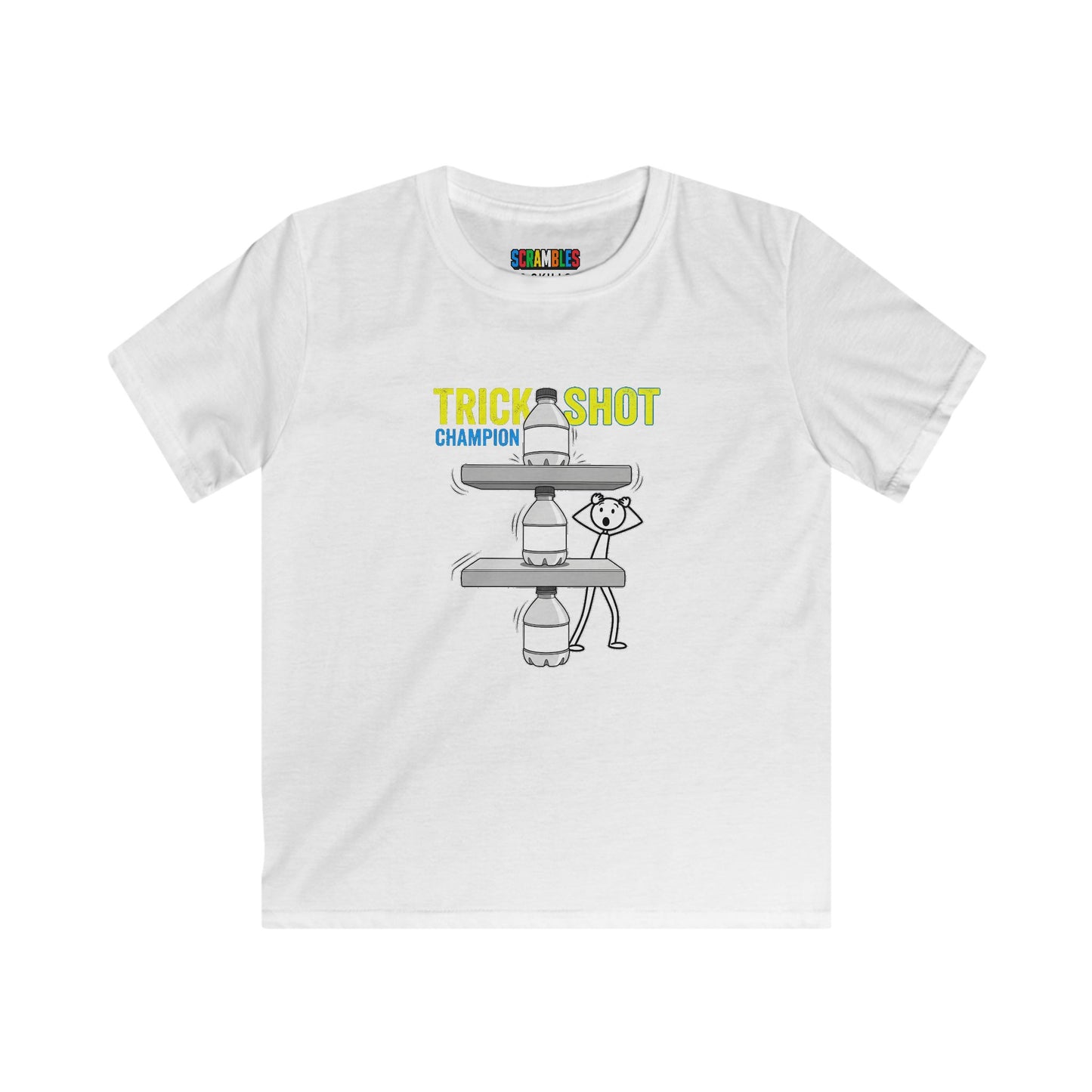 Trick shot Champion Kids Softstyle Tee