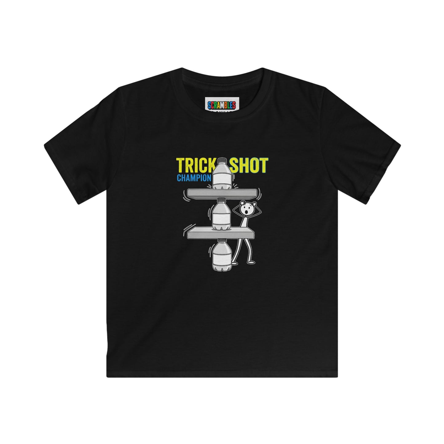 Trick shot Champion Kids Softstyle Tee