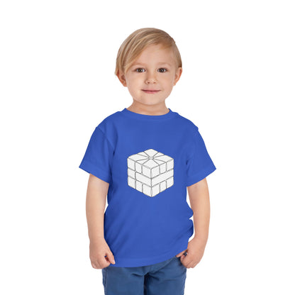 Square-1 Doodle - Rubik's Cube Art  Toddler Short Sleeve T-Shirt
