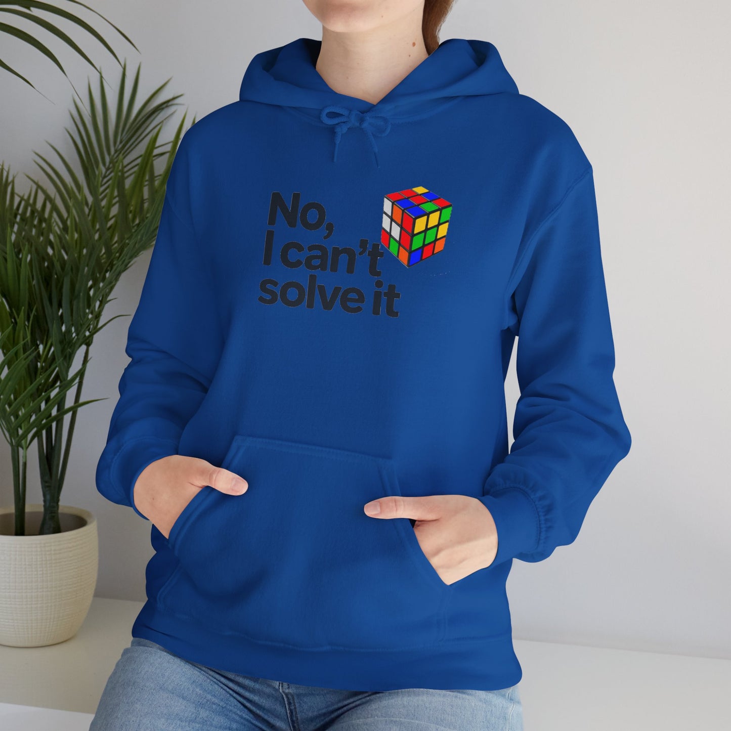 No, I Can't Solve It Unisex Heavy Blend™ Hooded Sweatshirt