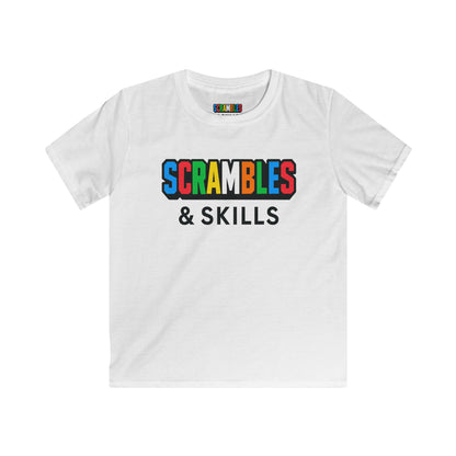 Scrambles & Skills Kids Softstyle Tee