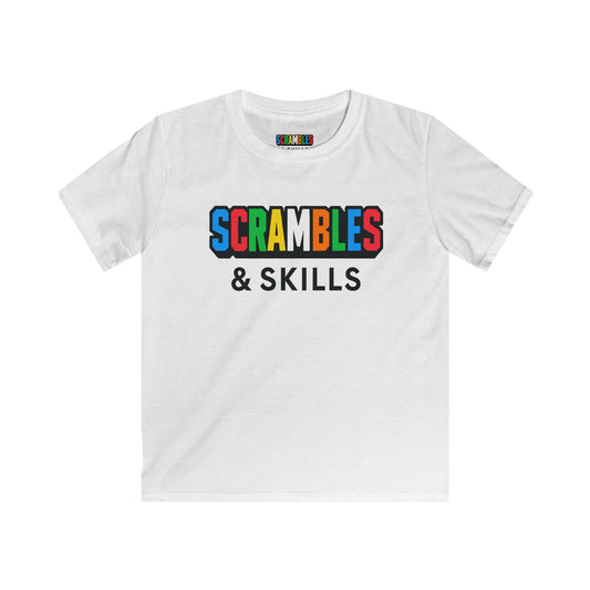 Scrambles & Skills Kids Softstyle Tee