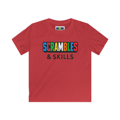 Scrambles & Skills Kids Softstyle Tee
