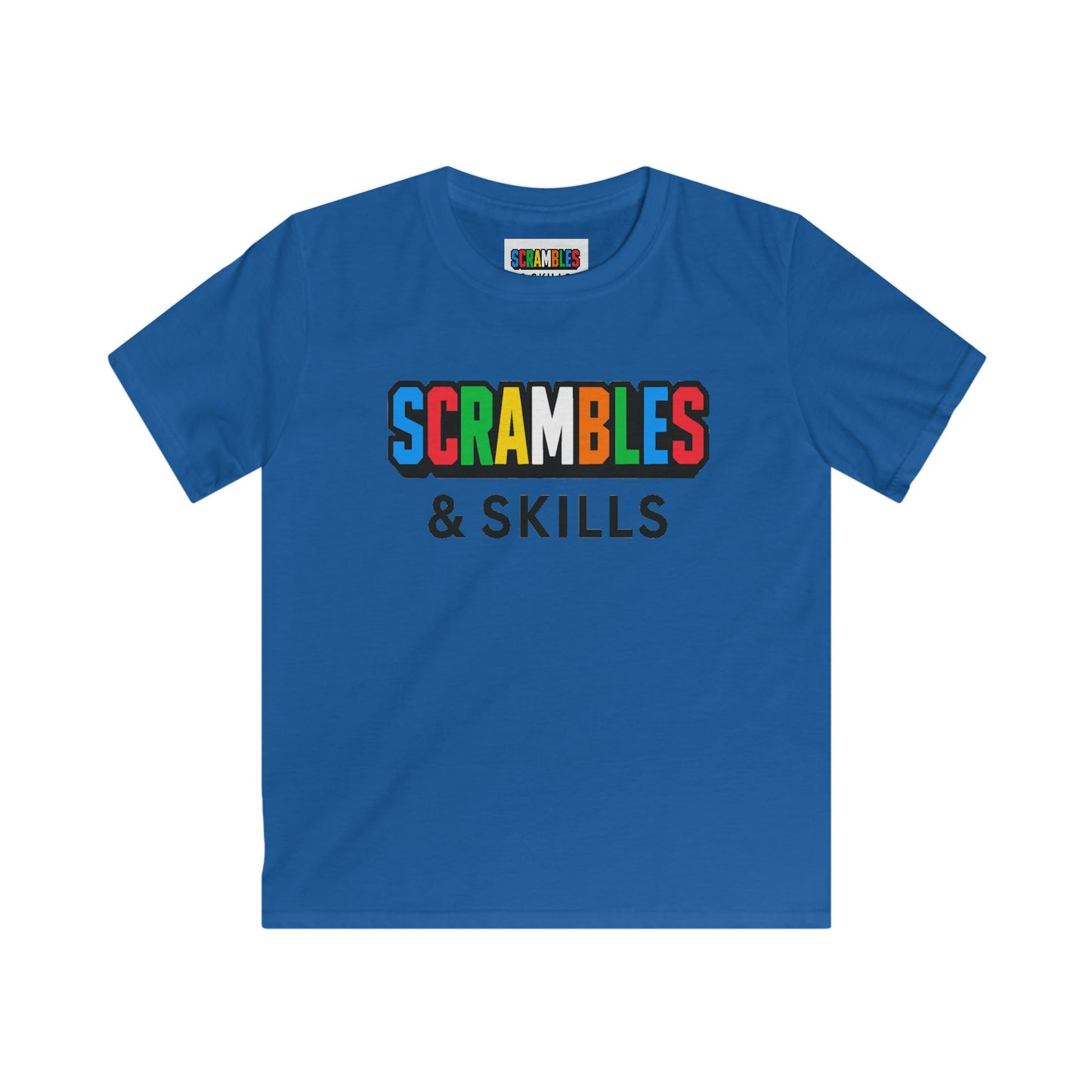 Scrambles & Skills Kids Softstyle Tee