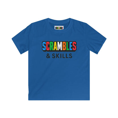 Scrambles & Skills Kids Softstyle Tee