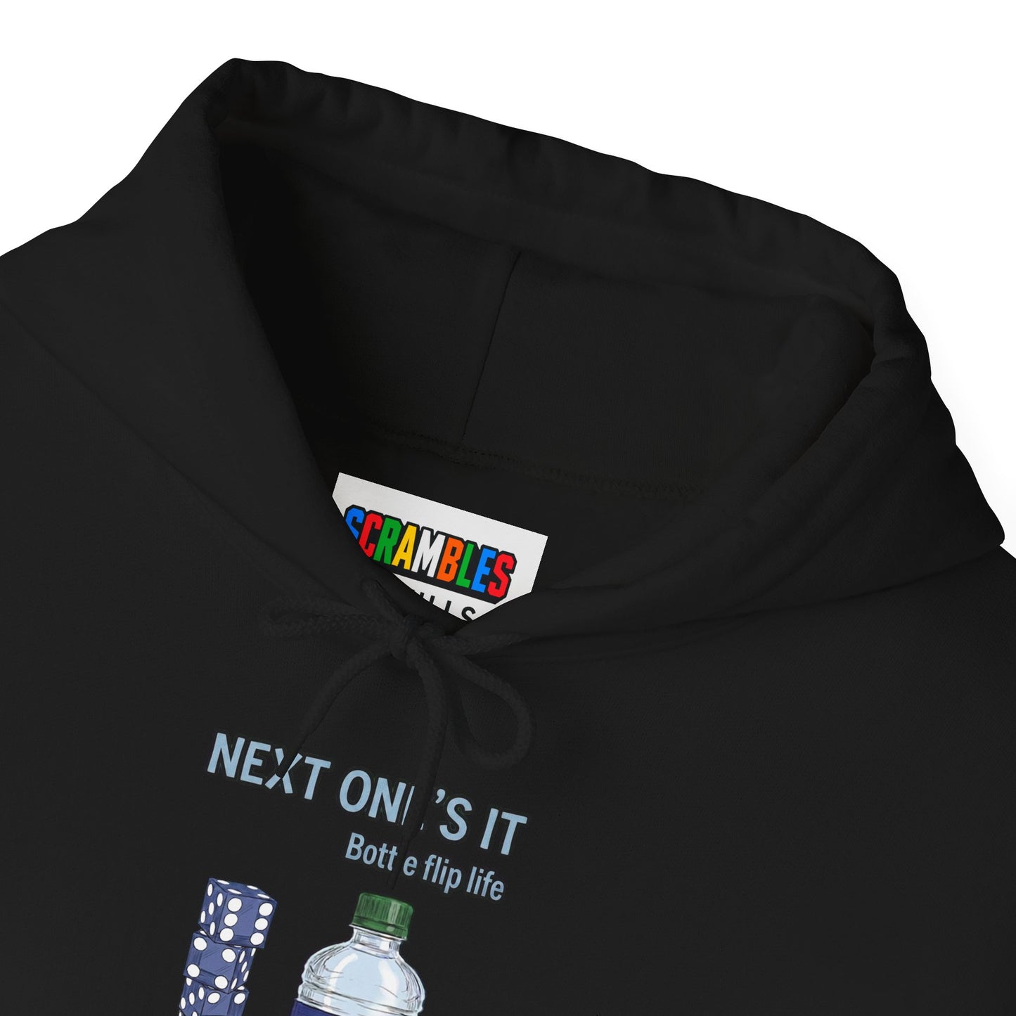 Next One's It Bottle Flip Art Unisex Heavy Blend™ Hooded Sweatshirt