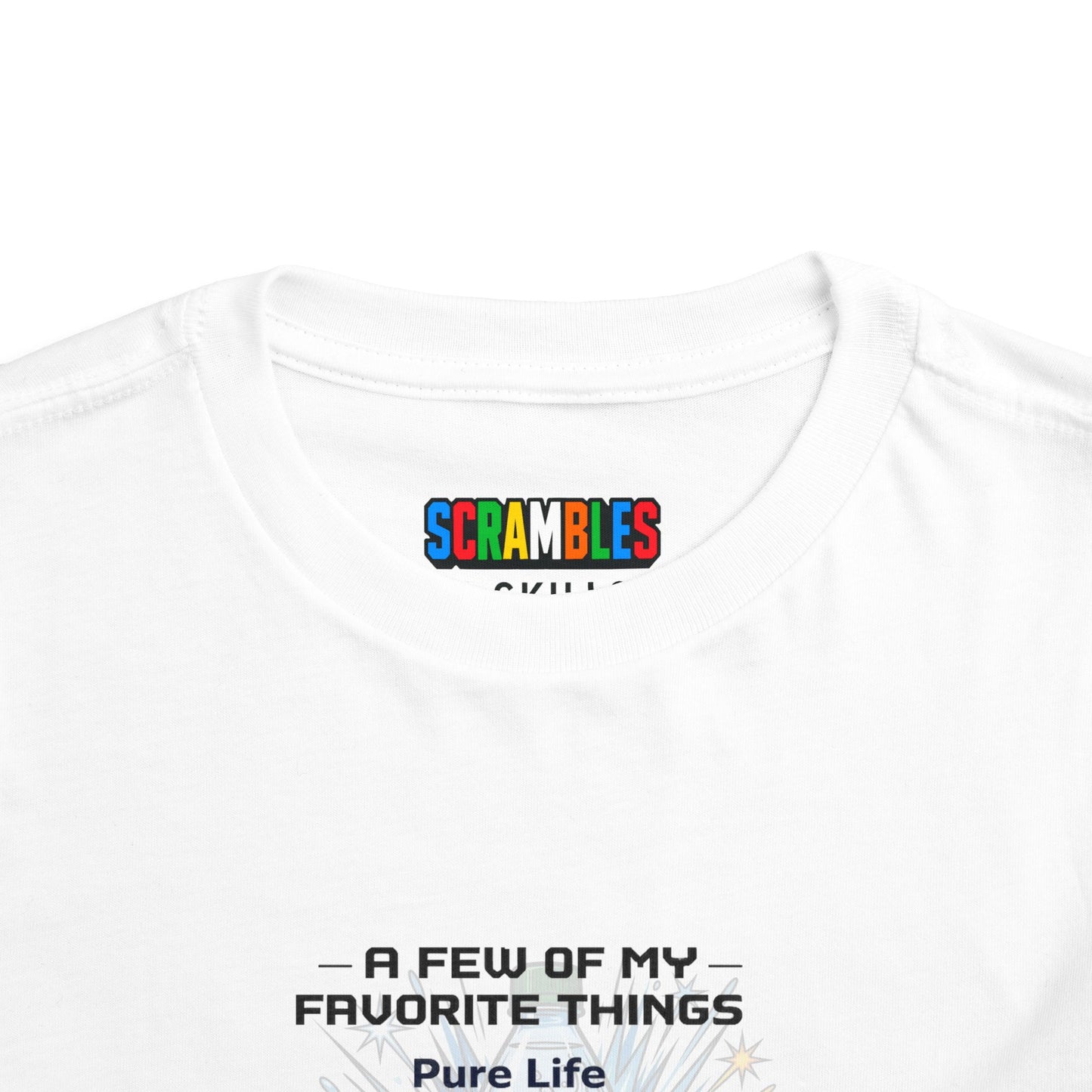 Favorite Things Bottle Flipping Toddler Short Sleeve T-Shirt