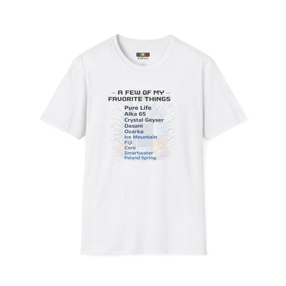 Favorite Things Bottle Flipping Unisex Graphic Softstyle T-Shirt