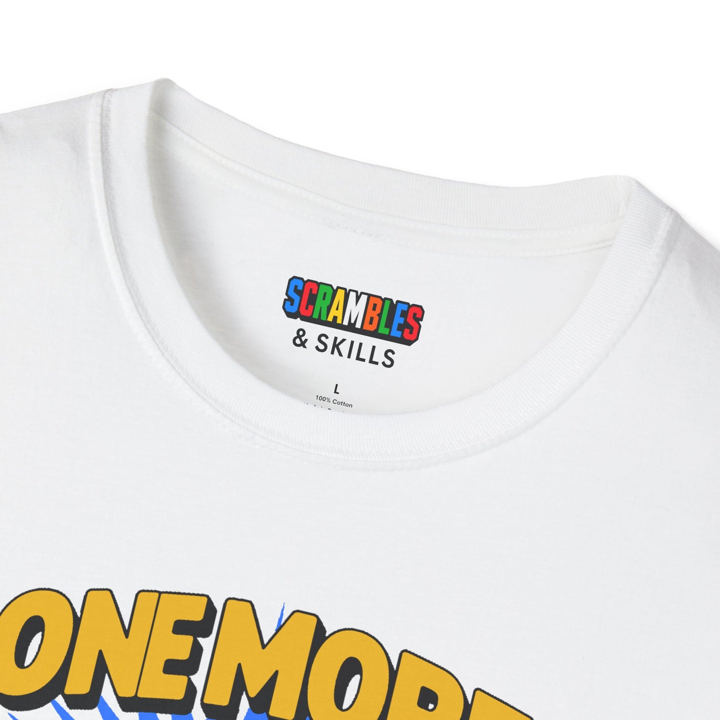 One More Solve - Rubiks Cube Unisex Graphic Softstyle T-Shirt