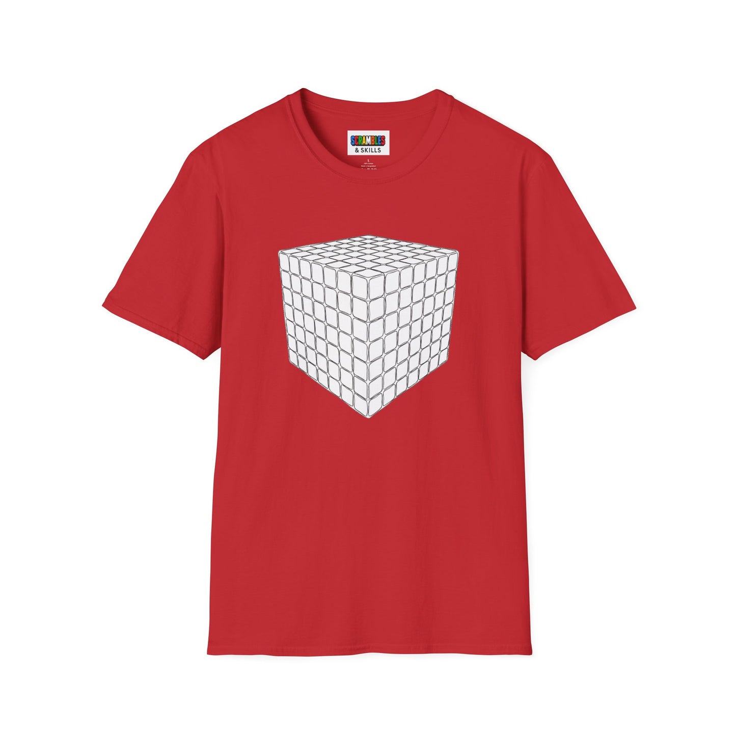 7x7 Doodle Unisex Graphic Softstyle T-Shirt