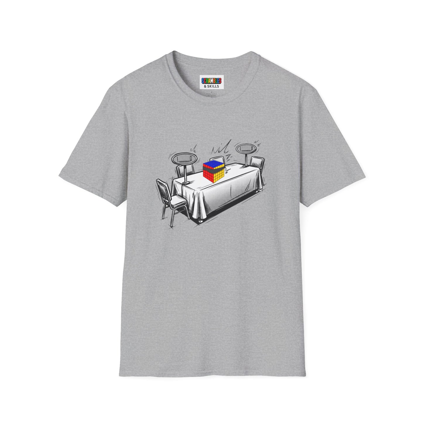 5x5 Blind Comp Day Unisex Graphic Softstyle T-Shirt