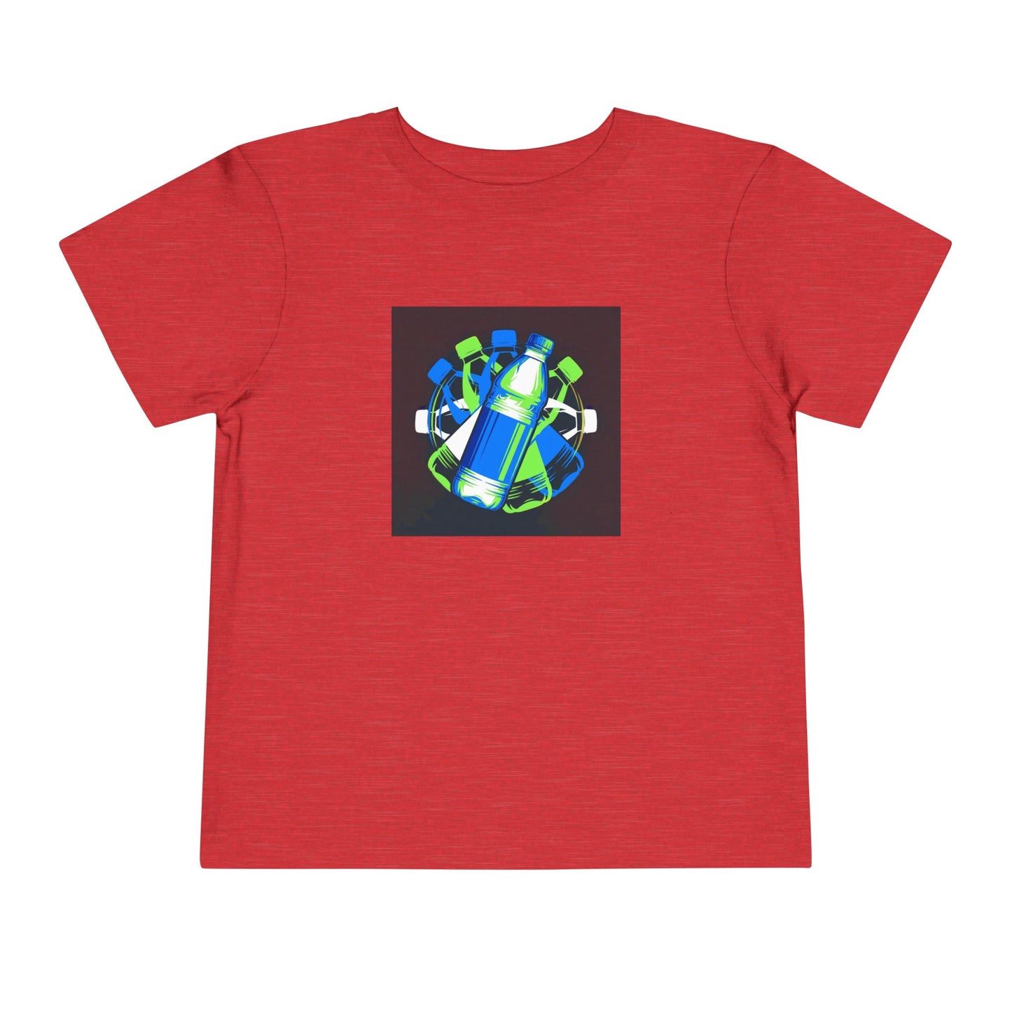 Neon Flip - Trick Shot Toddler Short Sleeve T-Shirt