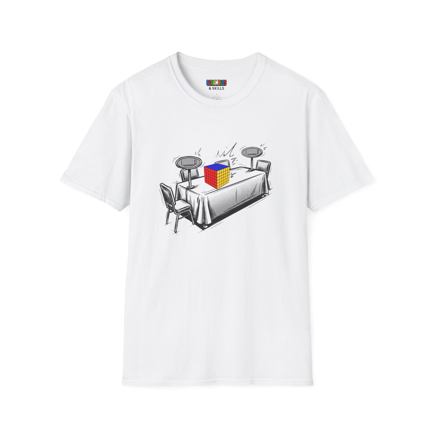 6x6 Comp Day Unisex Graphic Softstyle T-Shirt