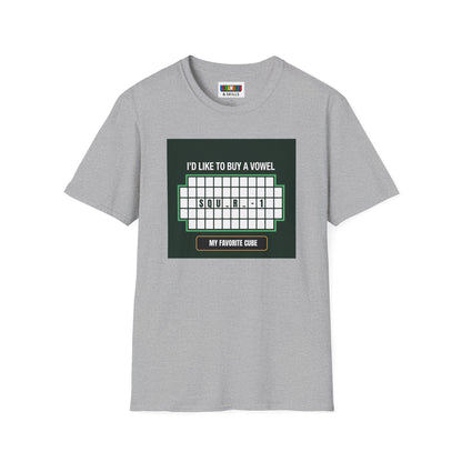Square-1 - Vowel Unisex Graphic Softstyle T-Shirt