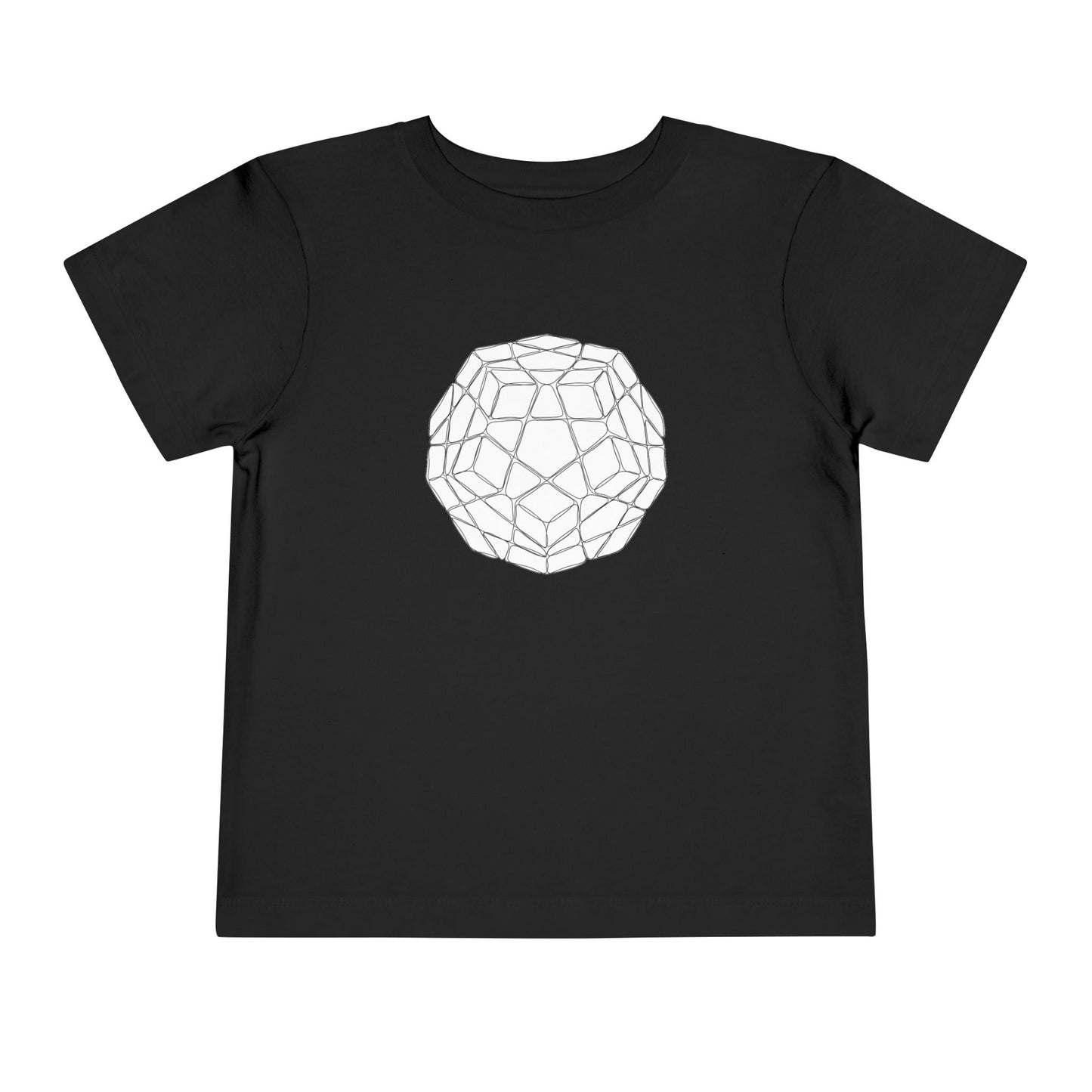 Megaminx Doodle  - Rubik's Cube Art Toddler Short Sleeve T-Shirt