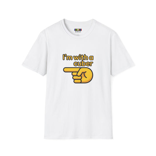 I'm With A Cuber Unisex Graphic Softstyle T-Shirt
