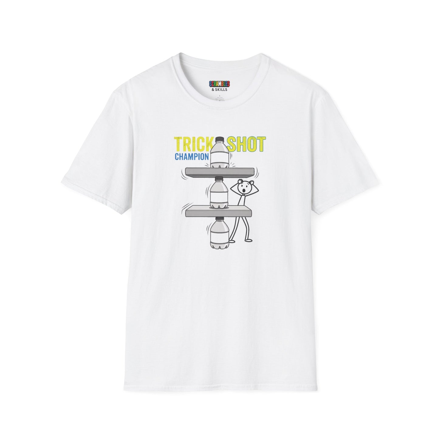 Trick shot Champion Unisex Graphic Softstyle T-Shirt