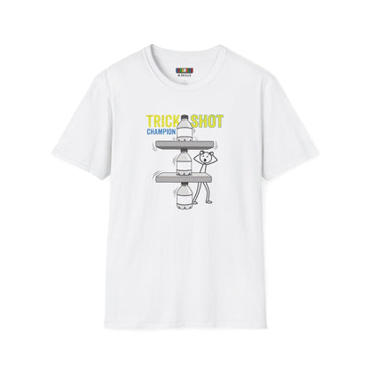 Trick shot Champion Unisex Graphic Softstyle T-Shirt