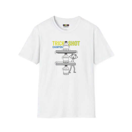 Trick shot Champion Unisex Graphic Softstyle T-Shirt