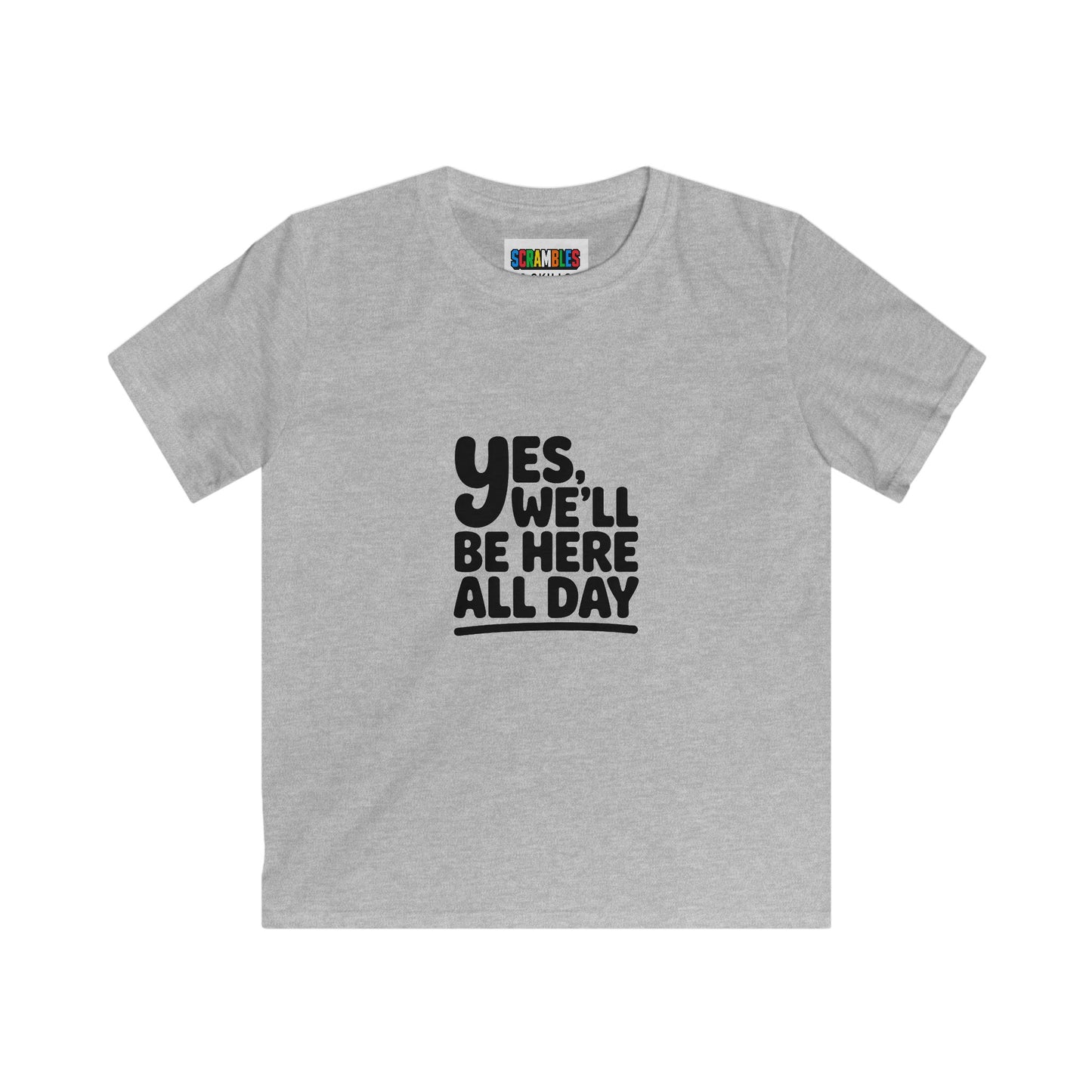 All Day Kids - Rubik's Cube Art  Softstyle Tee