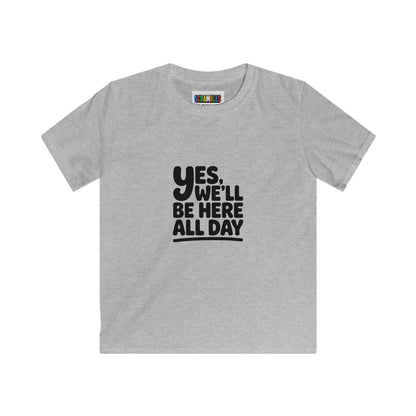 All Day Kids - Rubik's Cube Art  Softstyle Tee