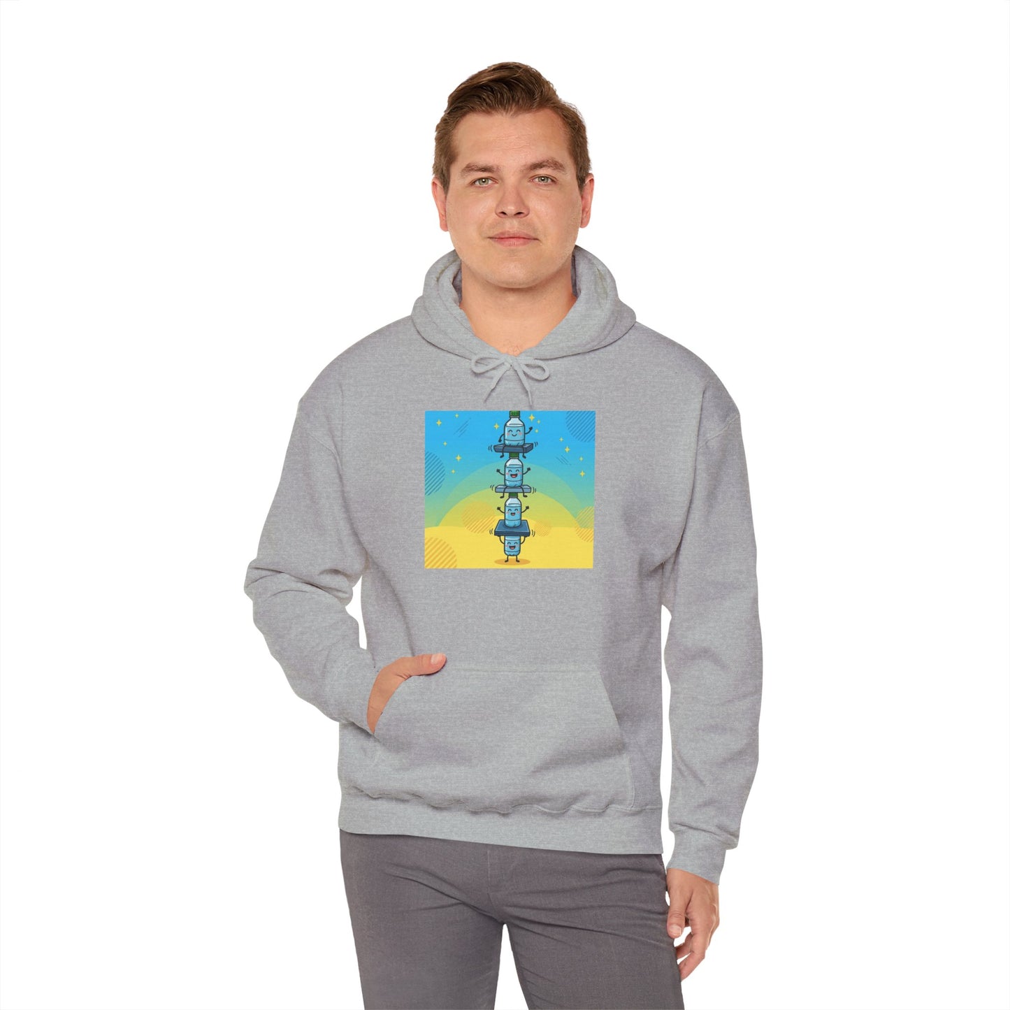 Happy Landing Unisex Heavy Blend™ Hooded Sweatshirt