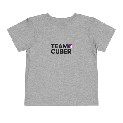 Team Cuber  - Rubik's Cube Art Toddler Short Sleeve T-Shirt