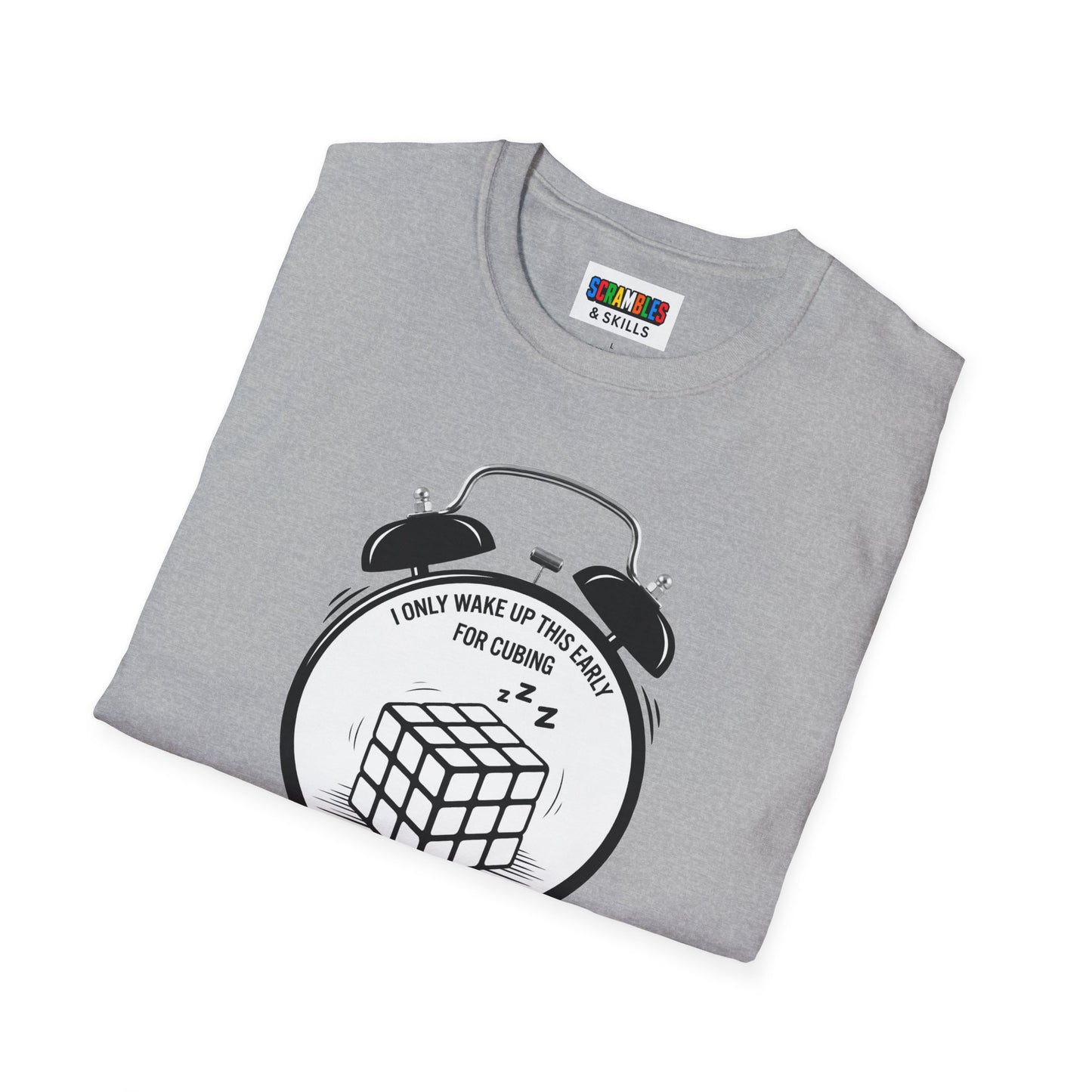 Wake Up Unisex Graphic Softstyle T-Shirt
