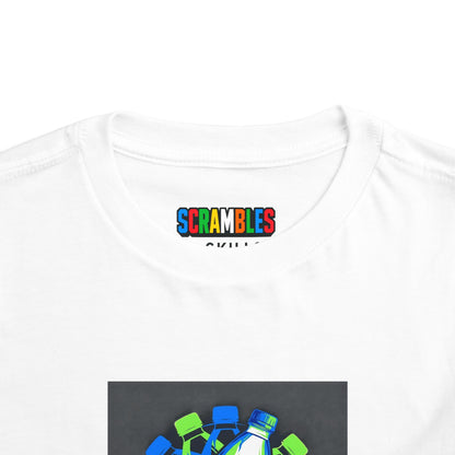 Neon Flip - Trick Shot Toddler Short Sleeve T-Shirt