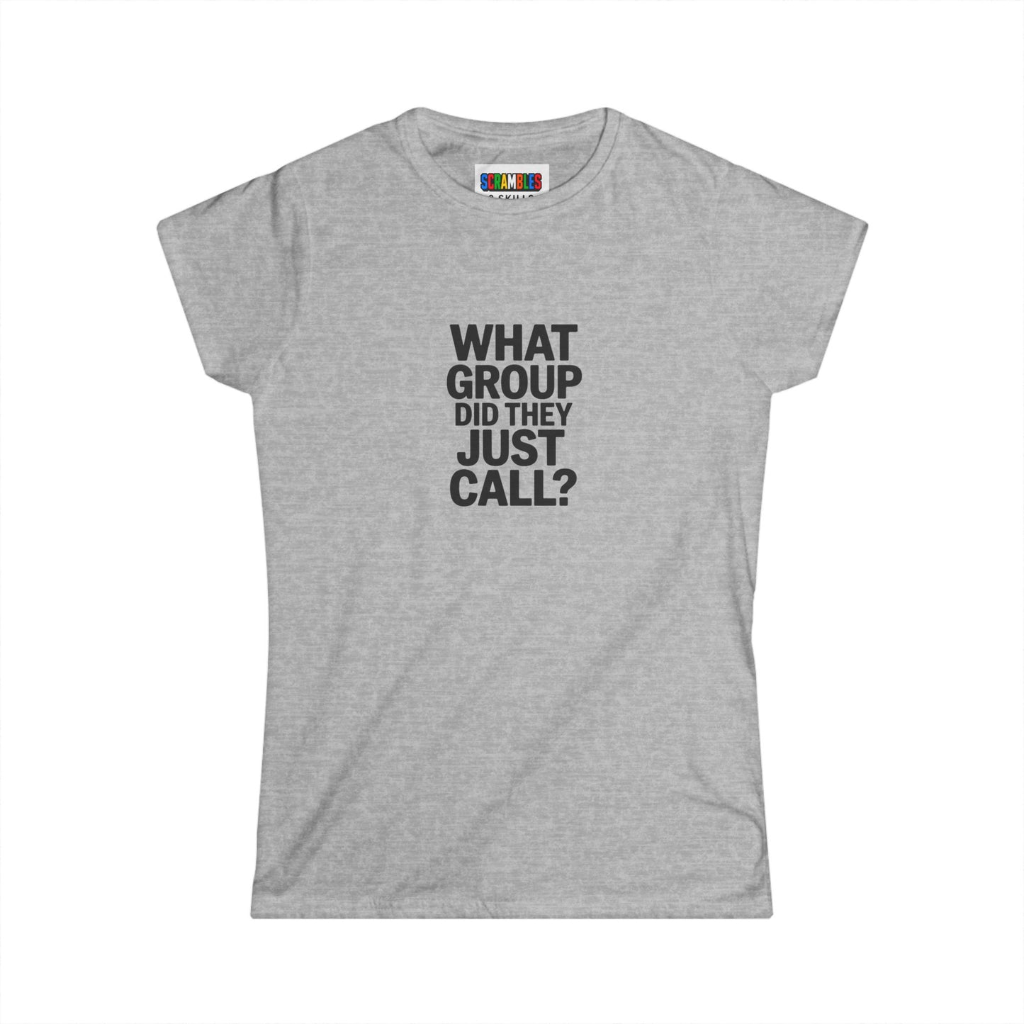 What Group - Cubing Women's Softstyle T-Shirt