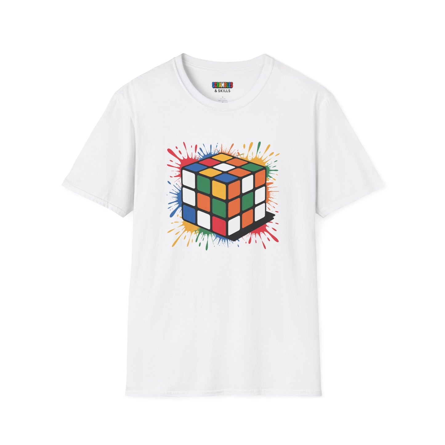Scramble Splash Unisex Graphic Softstyle T-Shirt
