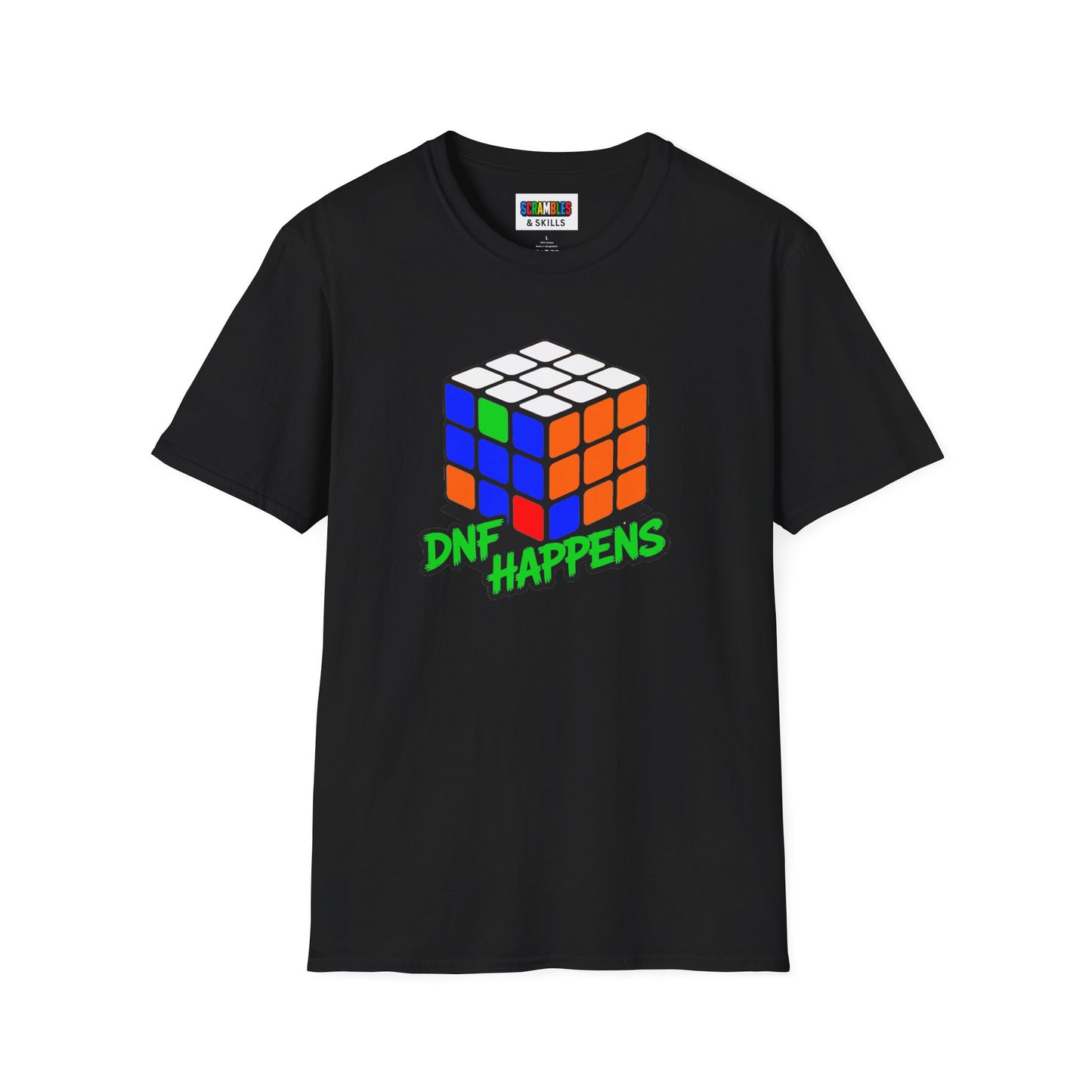 DNF Happens Unisex Graphic Softstyle T-Shirt