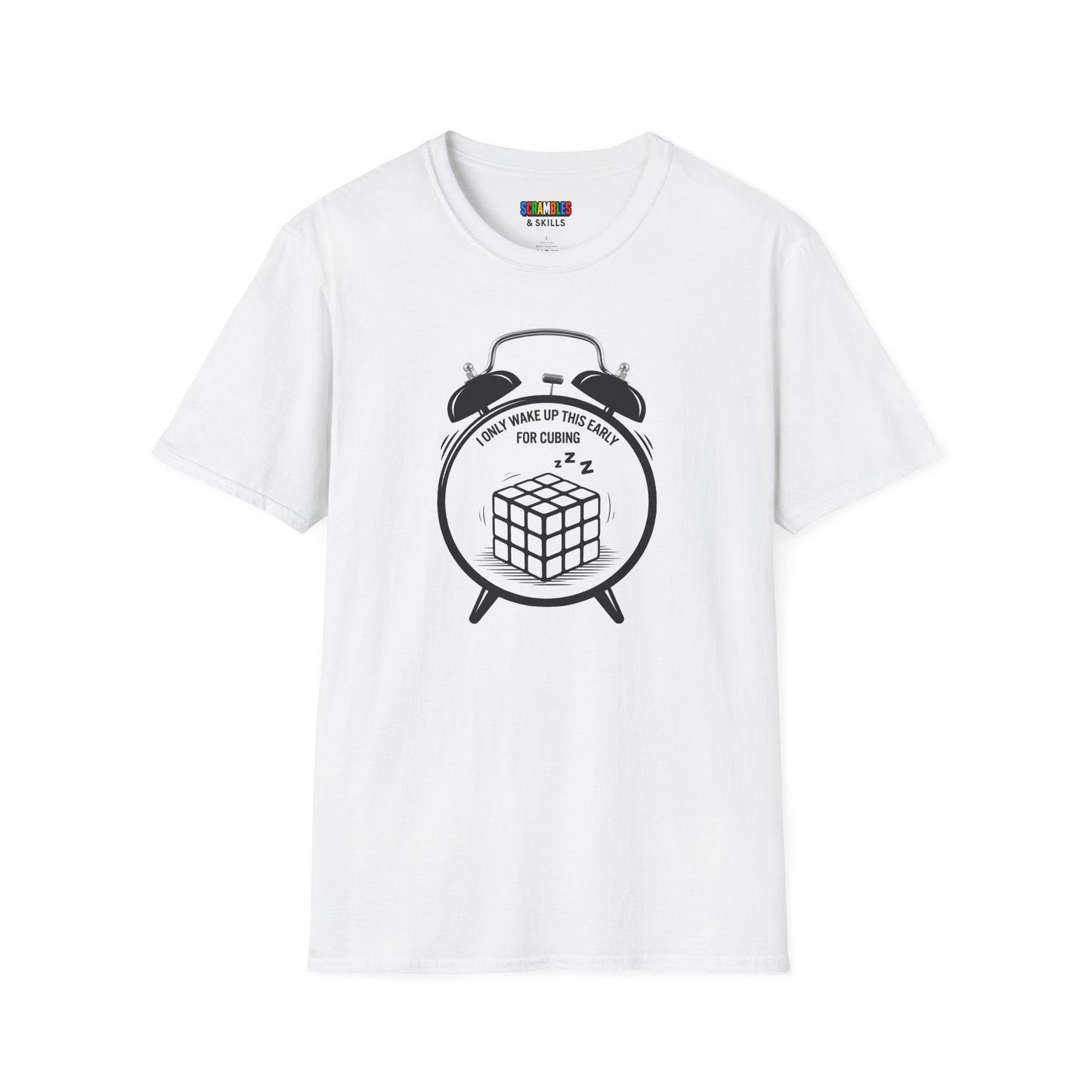 Wake Up Unisex Graphic Softstyle T-Shirt