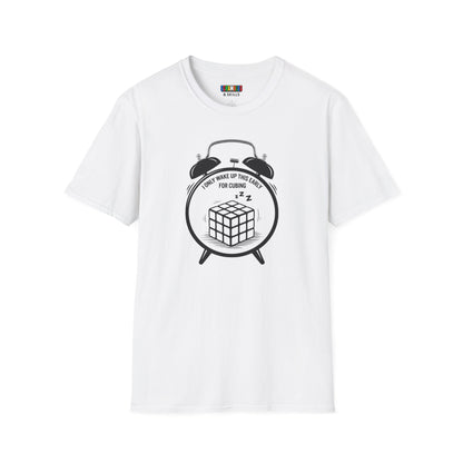 Wake Up Unisex Graphic Softstyle T-Shirt