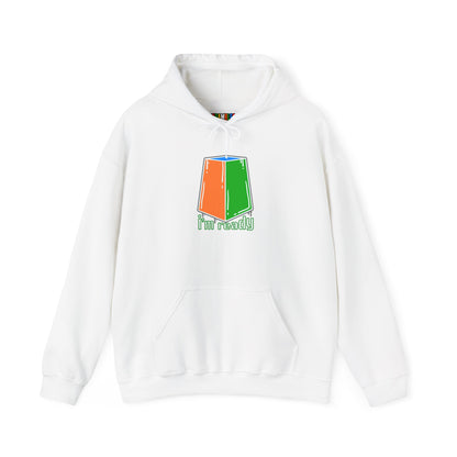 I'm Ready Rubiks Cube Art Unisex Heavy Blend™ Hooded Sweatshirt