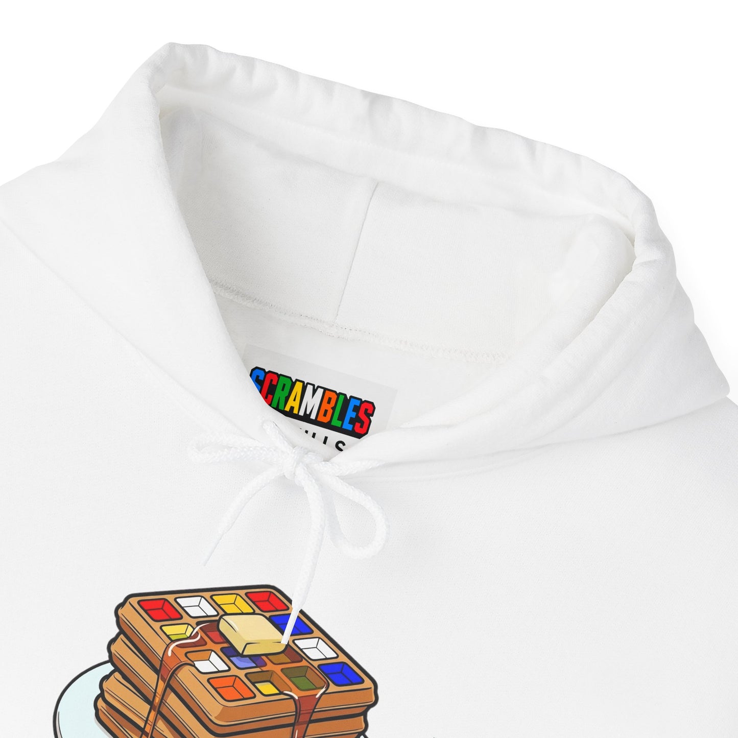 4x4 Waffles - Rubiks Cube Unisex Heavy Blend™ Hooded Sweatshirt