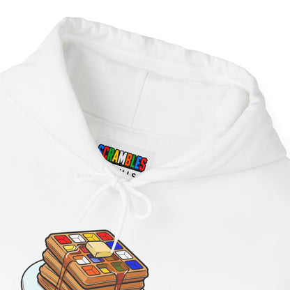 4x4 Waffles - Rubiks Cube Unisex Heavy Blend™ Hooded Sweatshirt