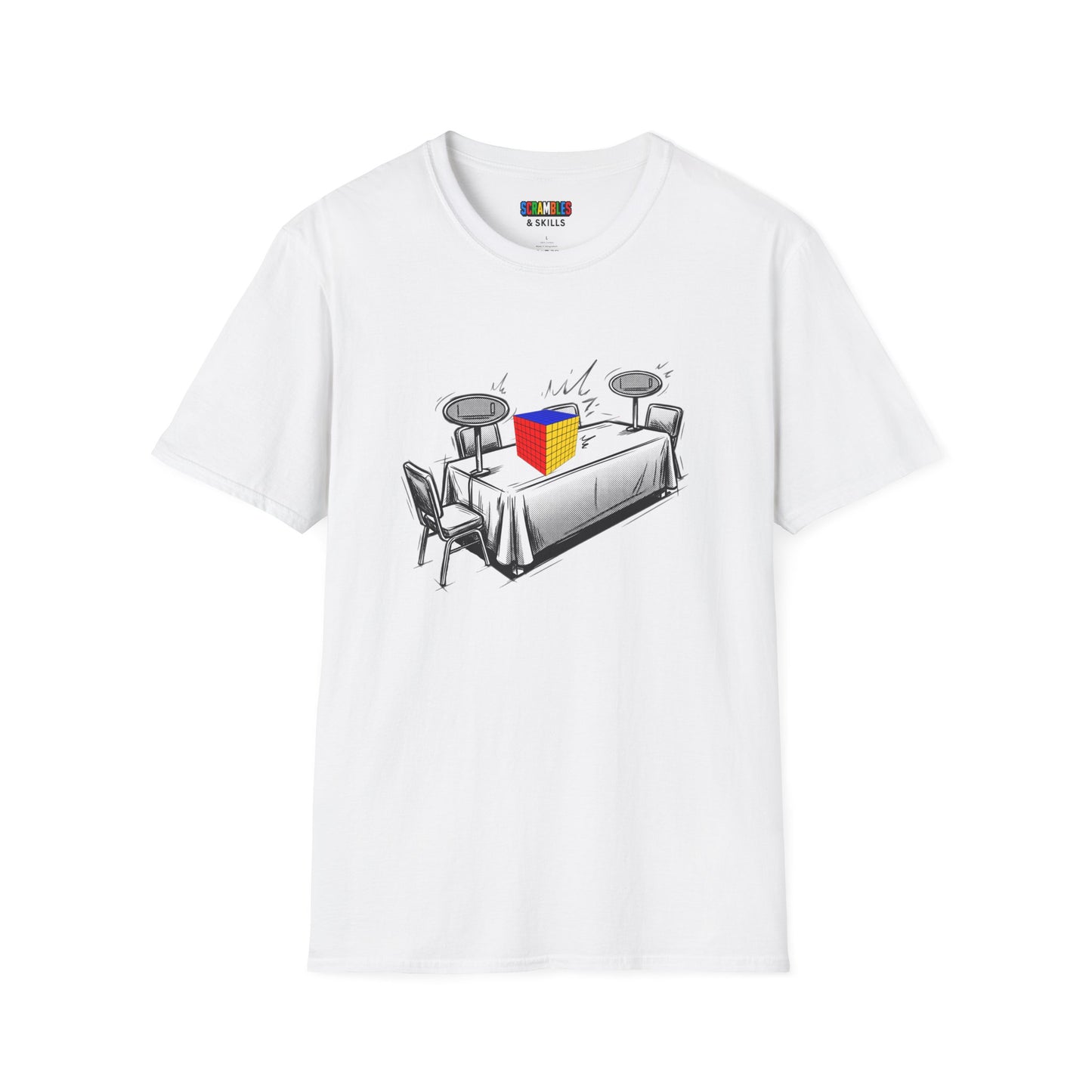 7x7 Comp Day Unisex Graphic Softstyle T-Shirt