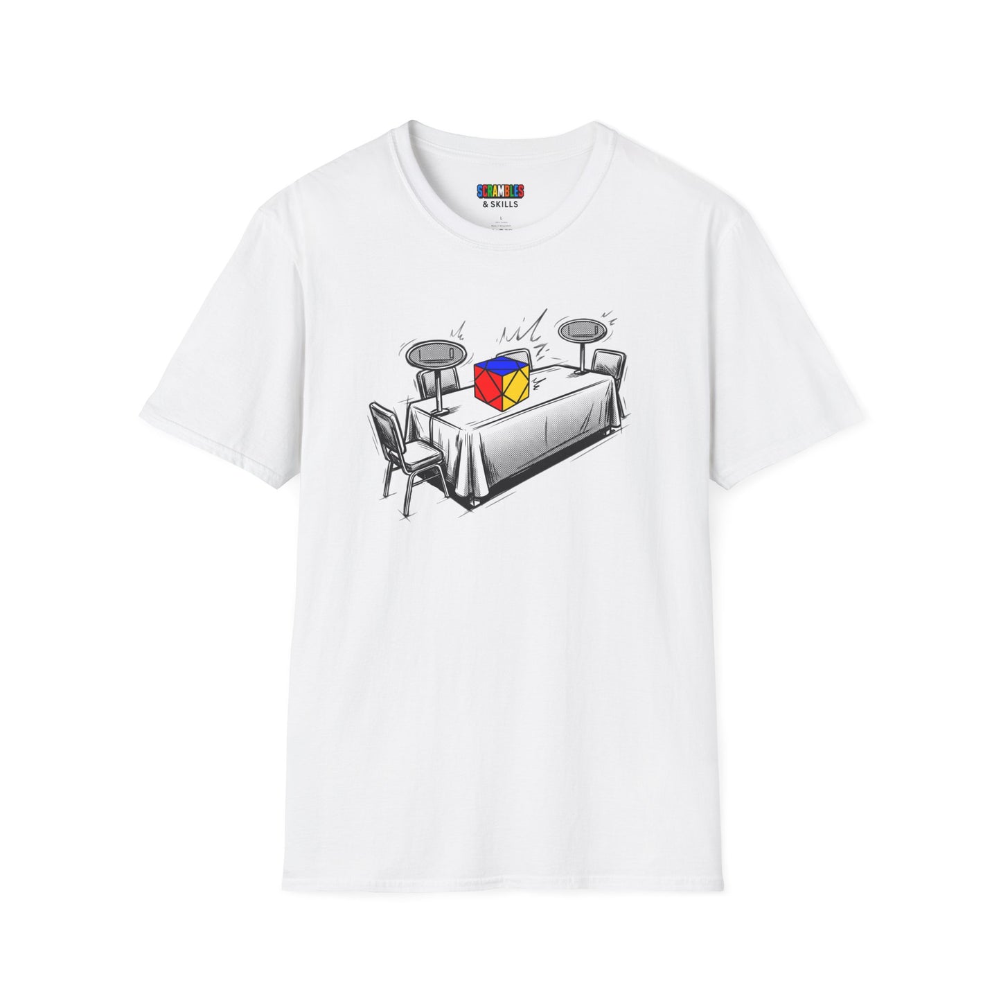 Skewb Comp Day Unisex Graphic Softstyle T-Shirt