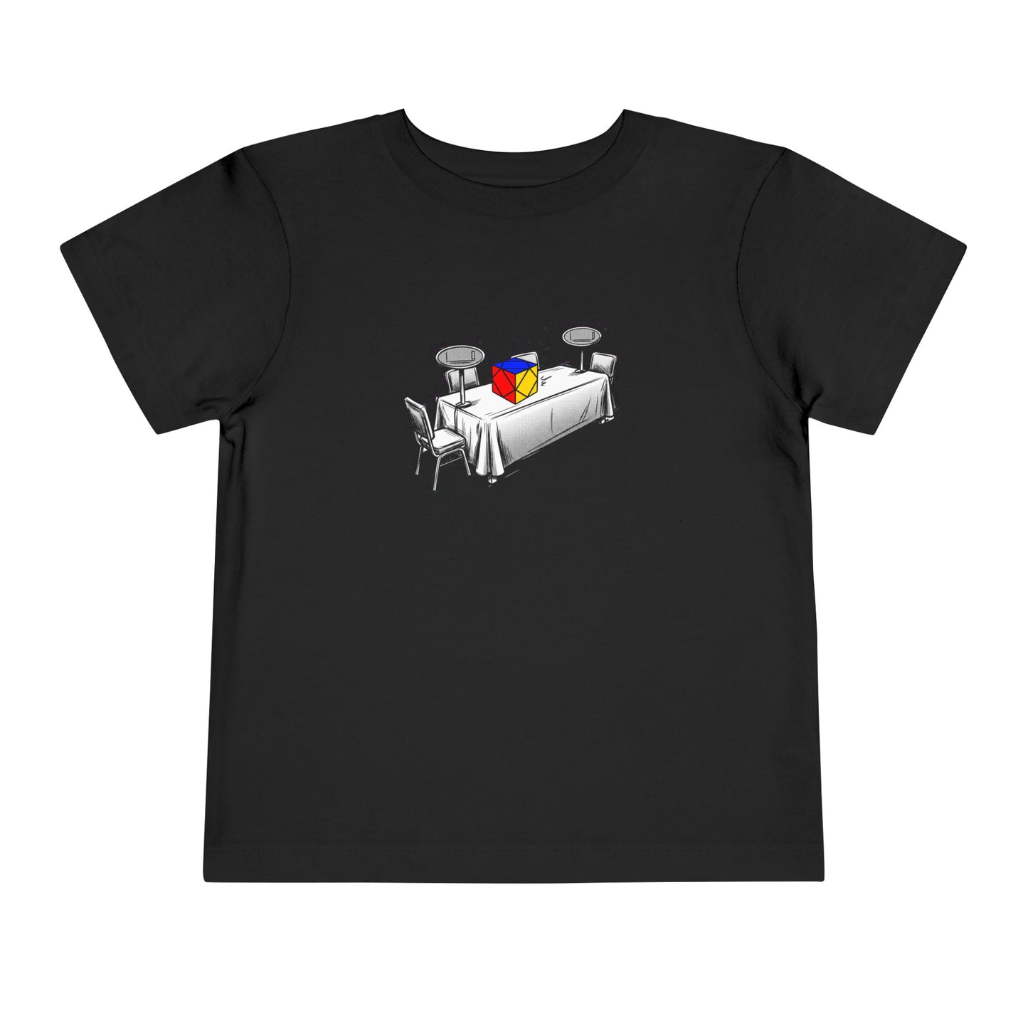 Skewb Comp Day - Rubik's Cube Art  Toddler Short Sleeve T-Shirt