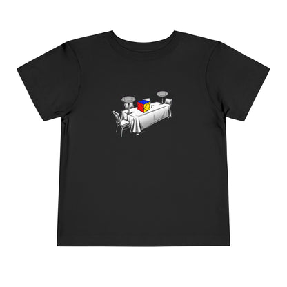 Skewb Comp Day - Rubik's Cube Art  Toddler Short Sleeve T-Shirt