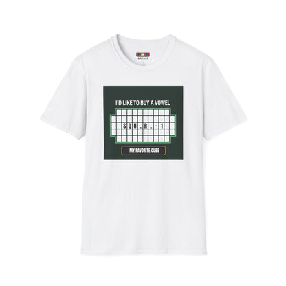 Square-1 - Vowel Unisex Graphic Softstyle T-Shirt