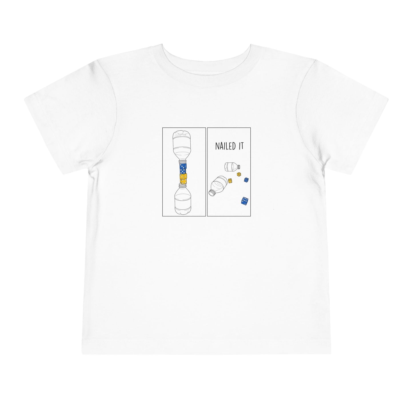 Nailed It Trick shot Toddler Short Sleeve T-Shirt