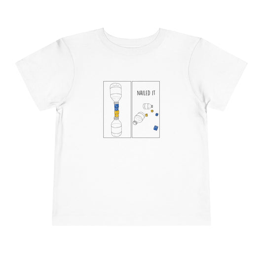 Nailed It Trick shot Toddler Short Sleeve T-Shirt