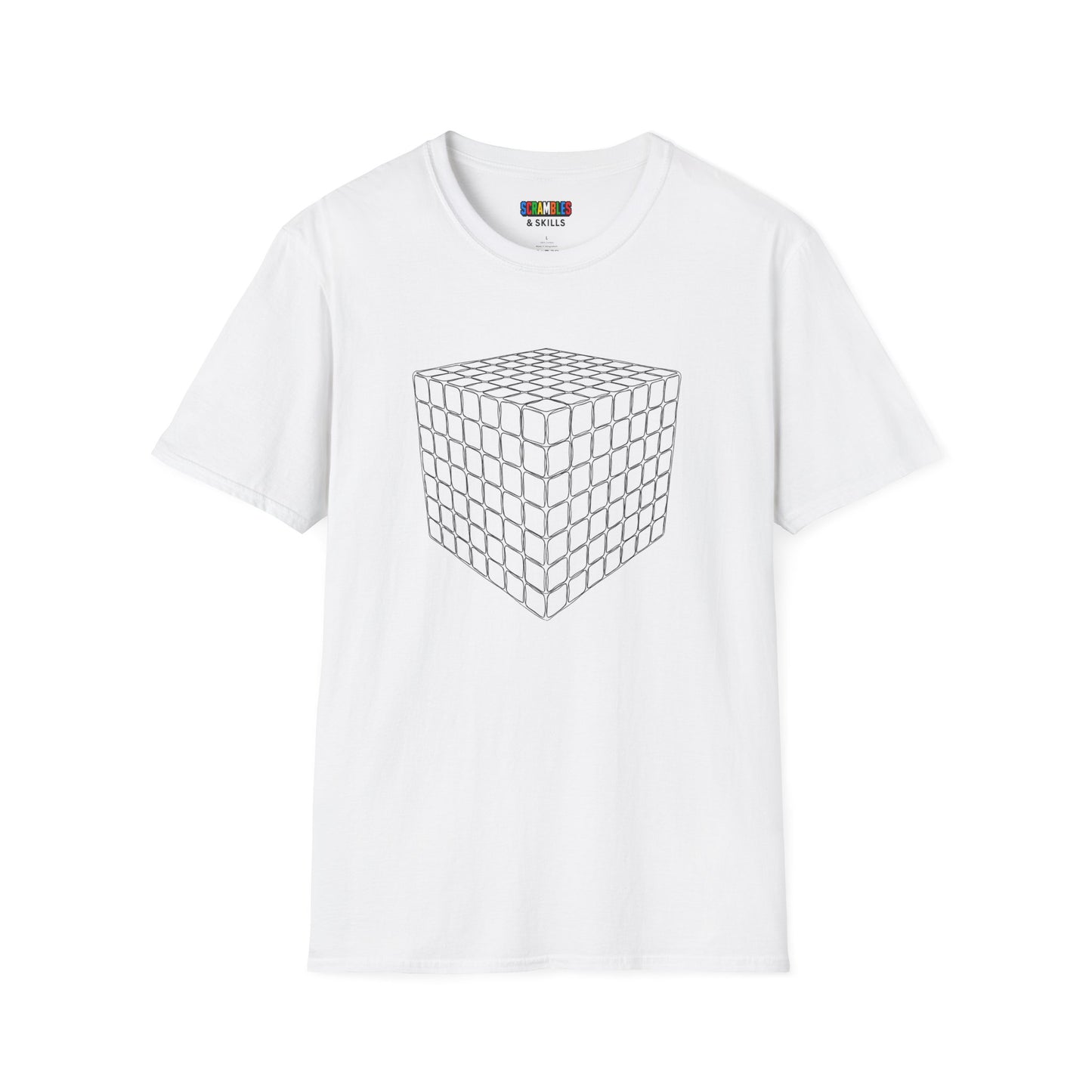 7x7 Doodle Unisex Graphic Softstyle T-Shirt