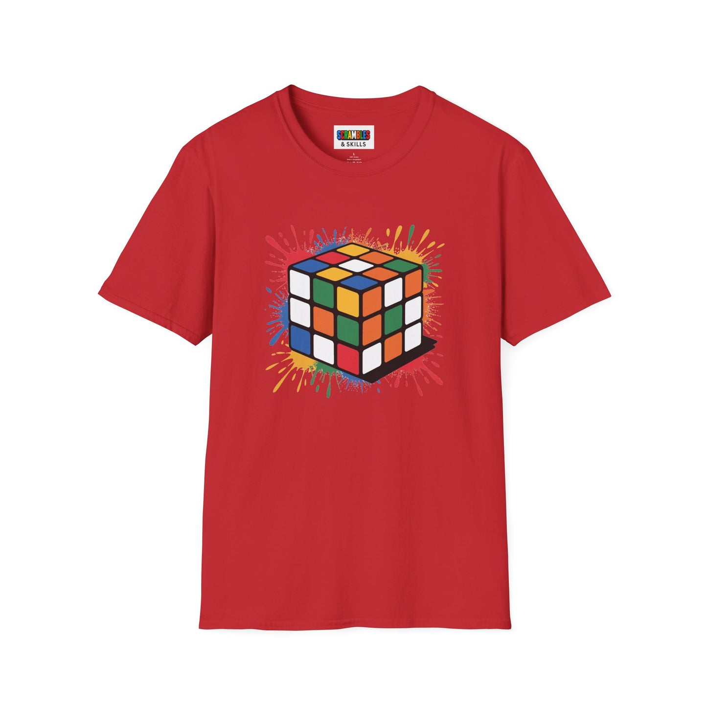 Scramble Splash Unisex Graphic Softstyle T-Shirt
