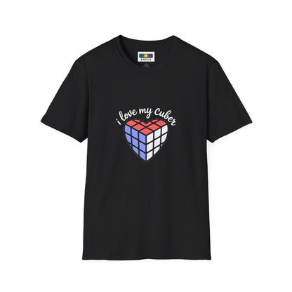 I Love My Cuber Unisex Graphic Softstyle T-Shirt