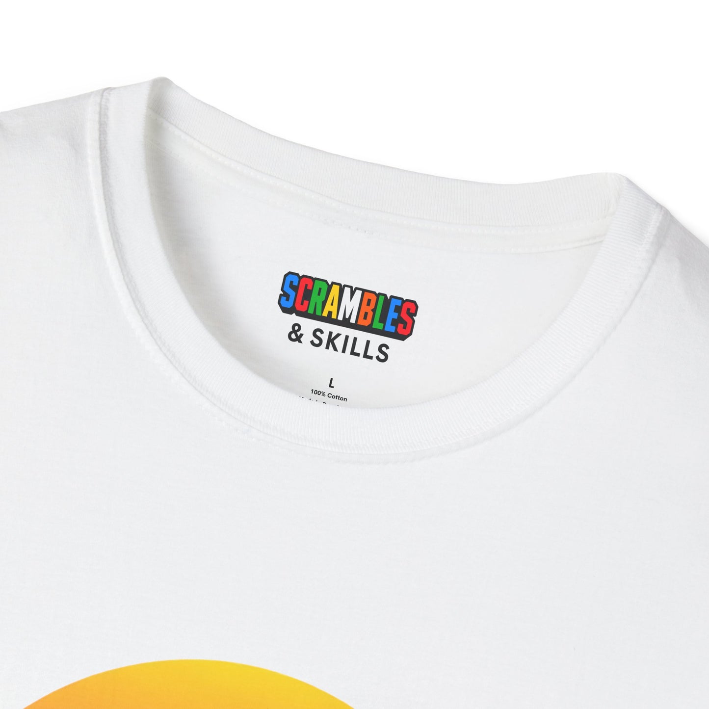 ⚡ Express - Rubik's Cube Shirt Sunset Solve Unisex Graphic Softstyle T-Shirt| Fun Cubing Shirt